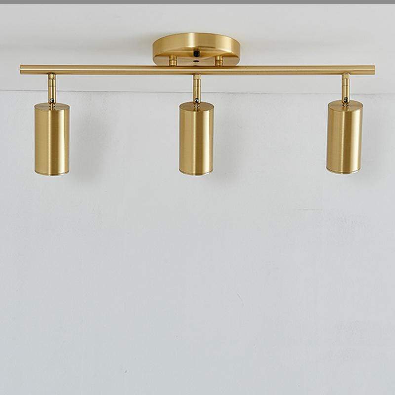 Asva 3 Heads | Brass Track Light - Home Cartel ®