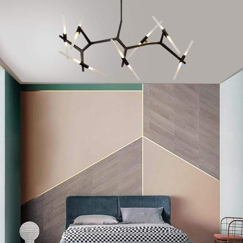 Vita 14 | Frosted Glass Chandelier - Home Cartel ®