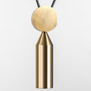 Elsa | Adjustable Brass Pendant Light - Home Cartel ®
