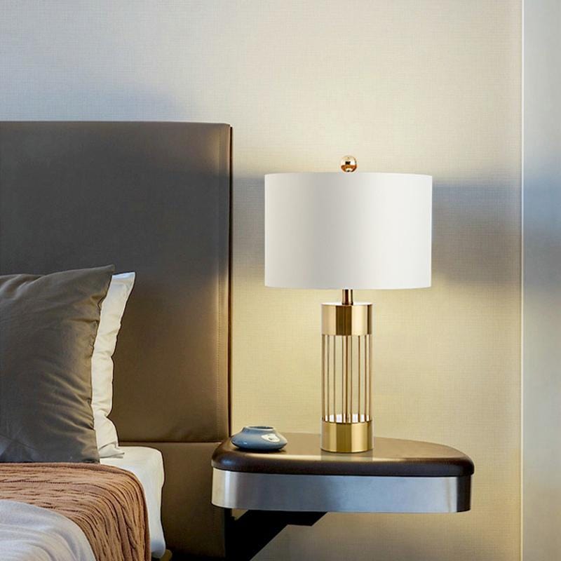 Nora | Brass Base Table Lamp - Home Cartel ®
