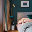 Freya | Gold x Marble Floor Lamp - Home Cartel ®