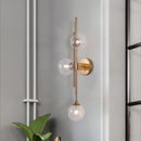 Roslin Deux | Clear Glass Wall Lamp