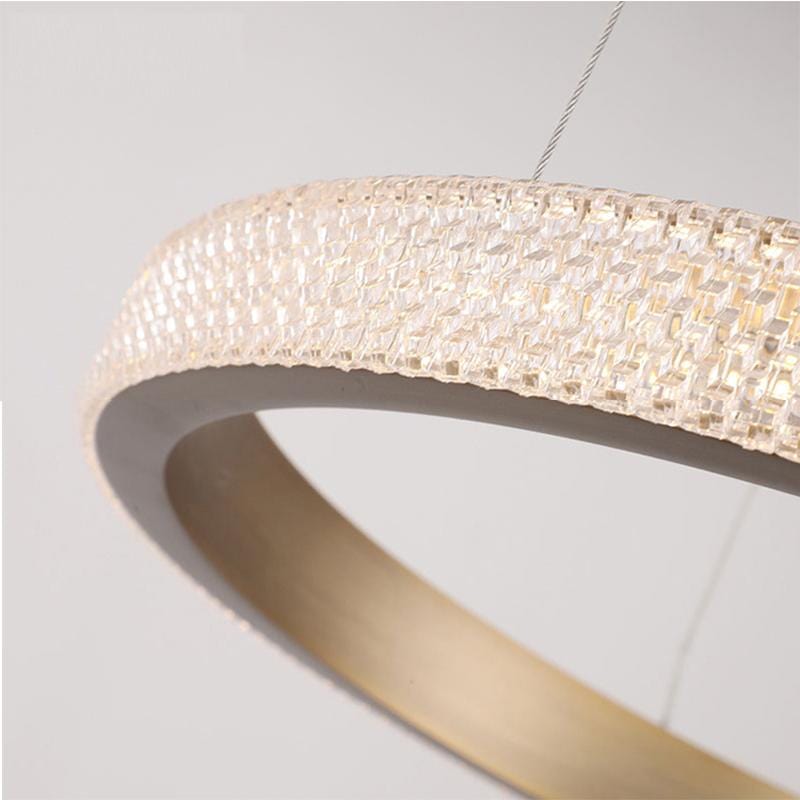 Hera Deux | Modern LED Chandelier with Crystal Details - Home Cartel ®