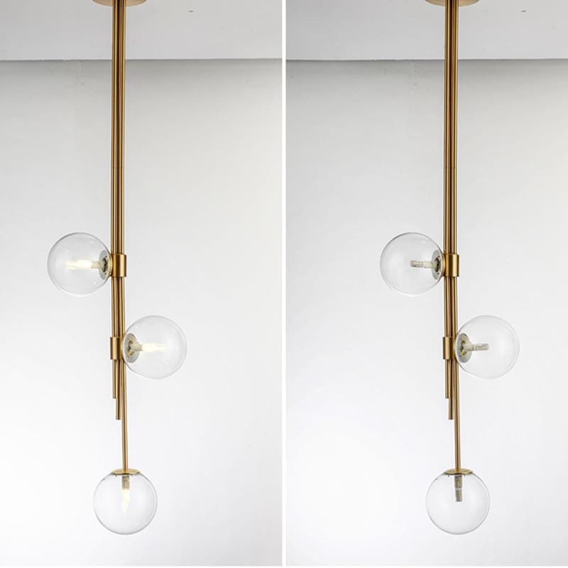 Roslin Une | Clear Glass Pendant Light - Home Cartel ®