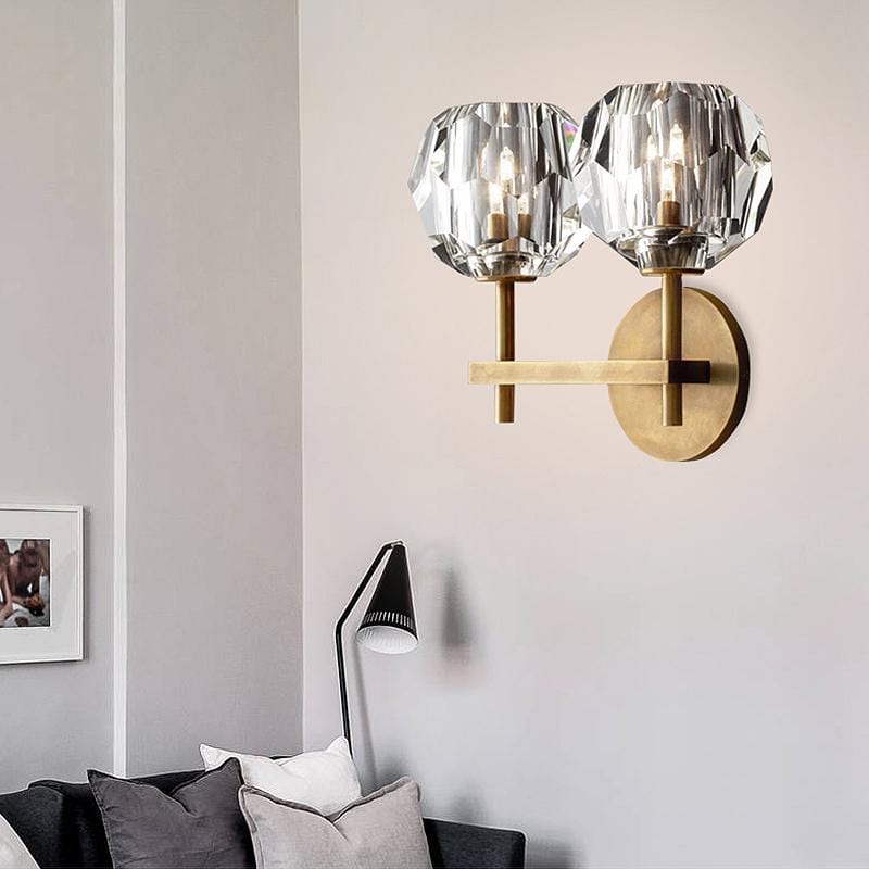 Siv Deux | Crystal Wall Sconce - Home Cartel ®