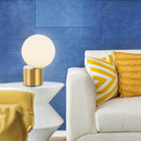 Elthine | Modern Table Lamp with Brass Base