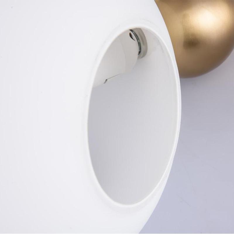 Luna | Frosted Sphere Table Lamp - Home Cartel ®