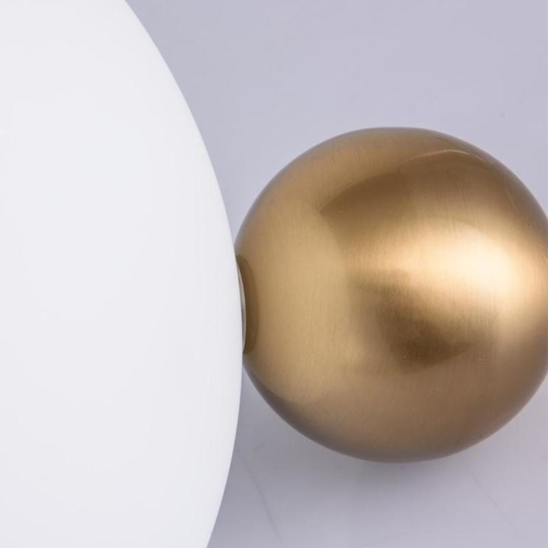 Luna | Frosted Sphere Table Lamp - Home Cartel ®