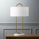 Karlie | Marble Base Table Lamp - Home Cartel ®