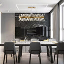 Rivia Deux | Modern Luxe Crystal Chandelier