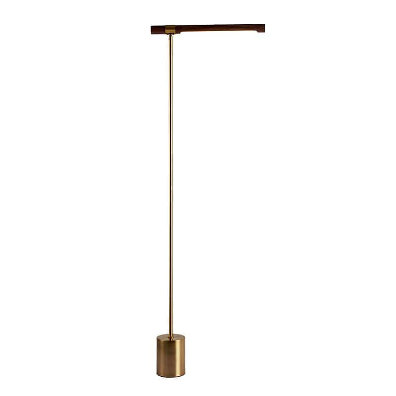Halden | Wooden Finish Modern Floor Lamp - Home Cartel ®