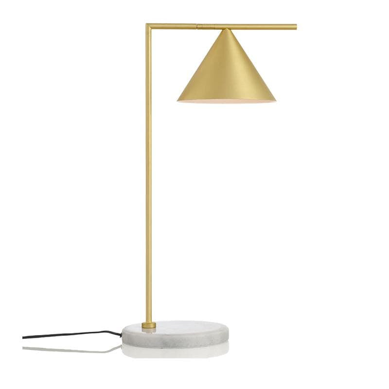 Clarice | Gold x Marble Table Lamp - Home Cartel ®
