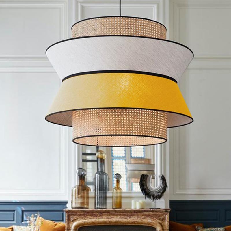 Aruba | Boho Rattan Soliya Pendant Light - Home Cartel ®