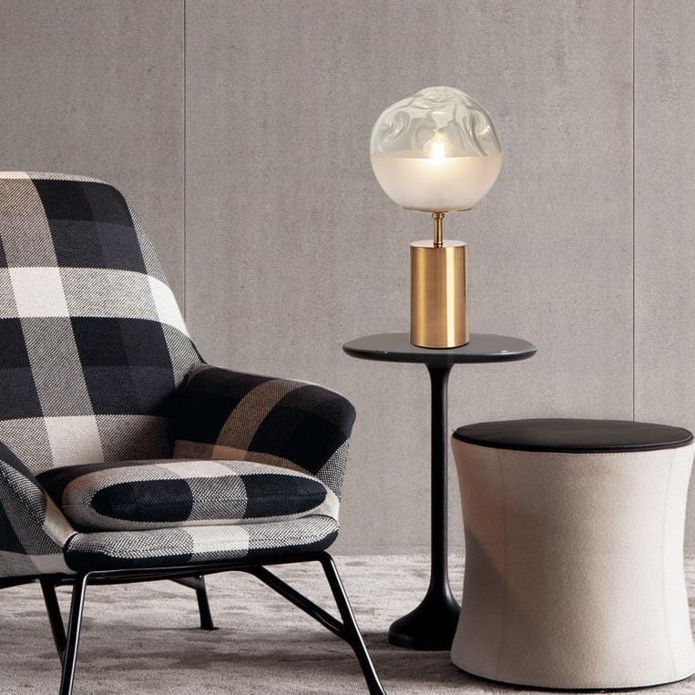Aesir | Modern Table Lamp with Brass Base - Home Cartel ®