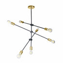 Helga 7 | Black & Gold Modern Mobile Chandelier - Home Cartel ®