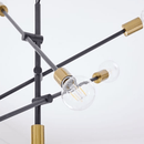 Helga 7 | Black & Gold Modern Mobile Chandelier - Home Cartel ®