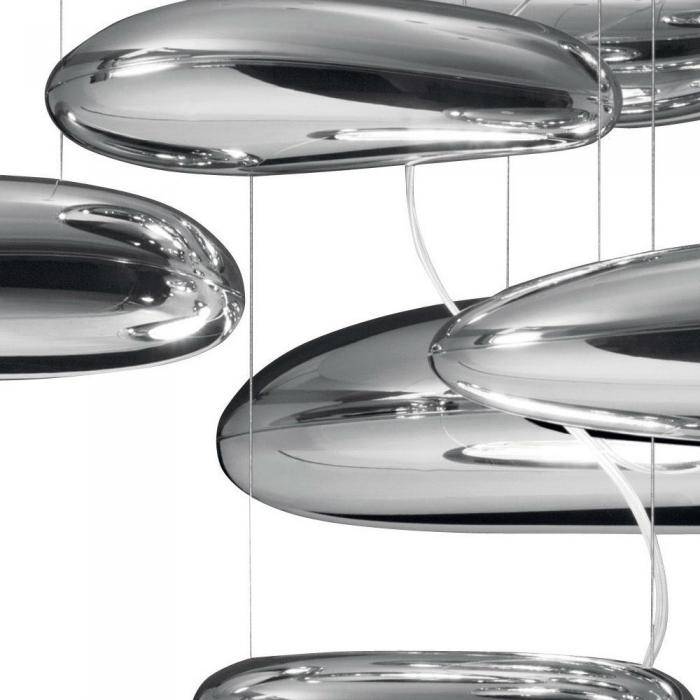 Zain | Modern Luxxe Chrome Chandelier - Detail View #3 | HomeCartel