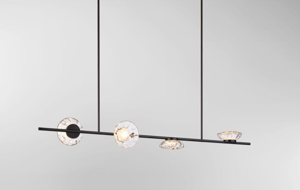 Haldane Du | Glass Modern LED Chandelier - Home Cartel ®