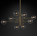 Dana 8 | Brass Modern Chandelier - Home Cartel ®