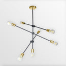 Helga 7 | Black & Gold Modern Mobile Chandelier - Home Cartel ®