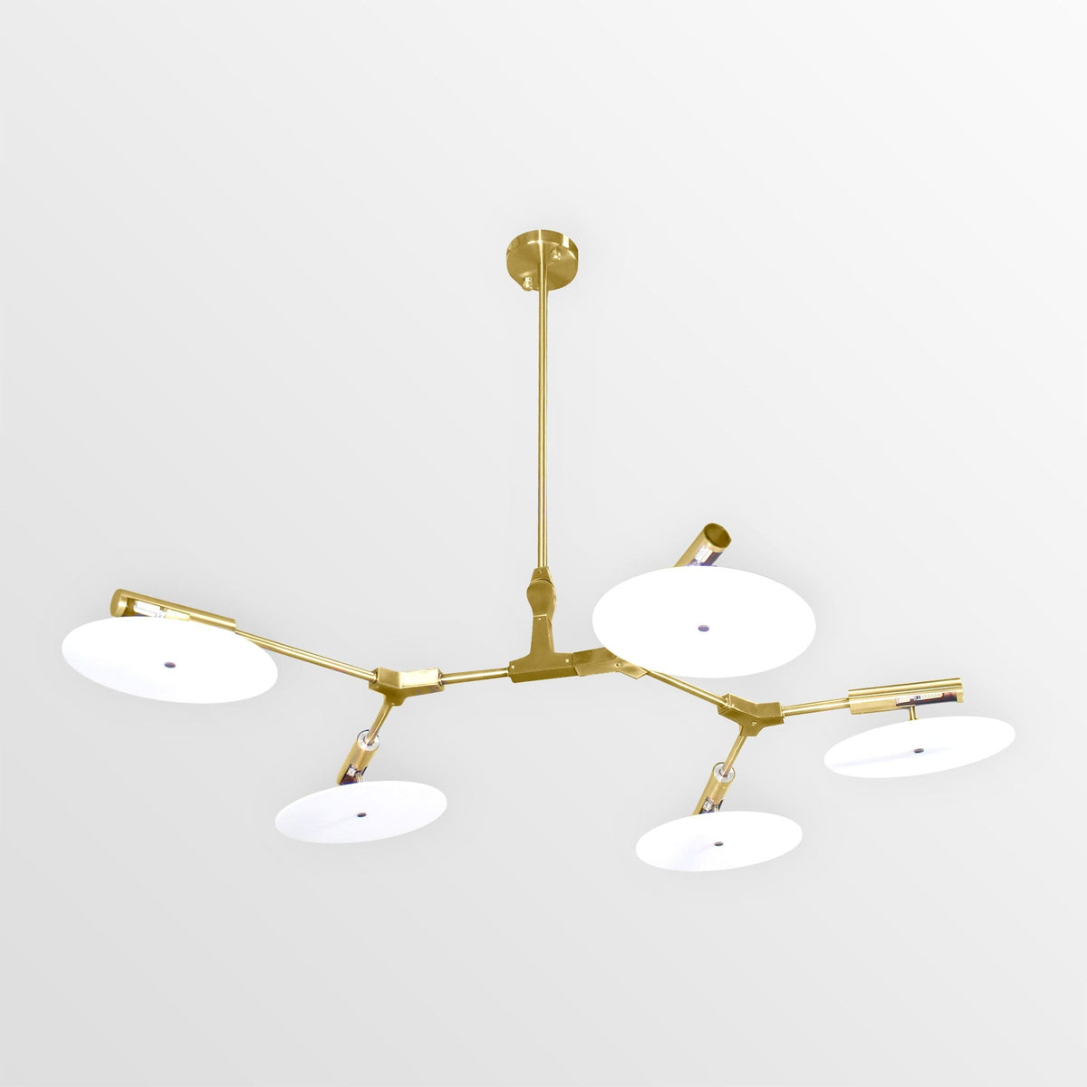 Ingrid 5 | Modern Branching Disc Chandelier - Home Cartel ®