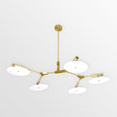 Ingrid 5 | Modern Branching Disc Chandelier - Home Cartel ®
