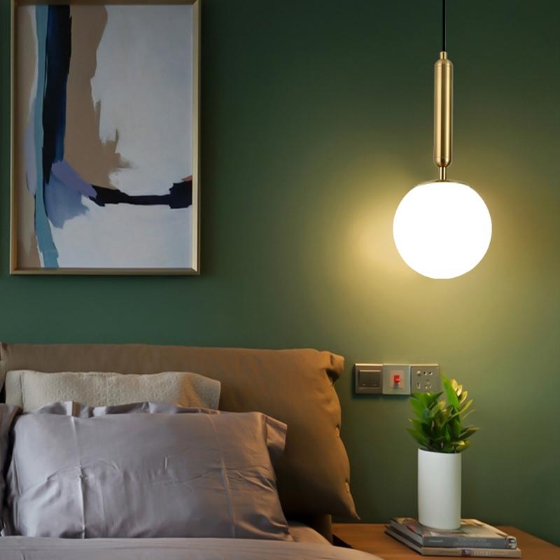 Finn | Frosted Sphere Pendant Light - Home Cartel ®