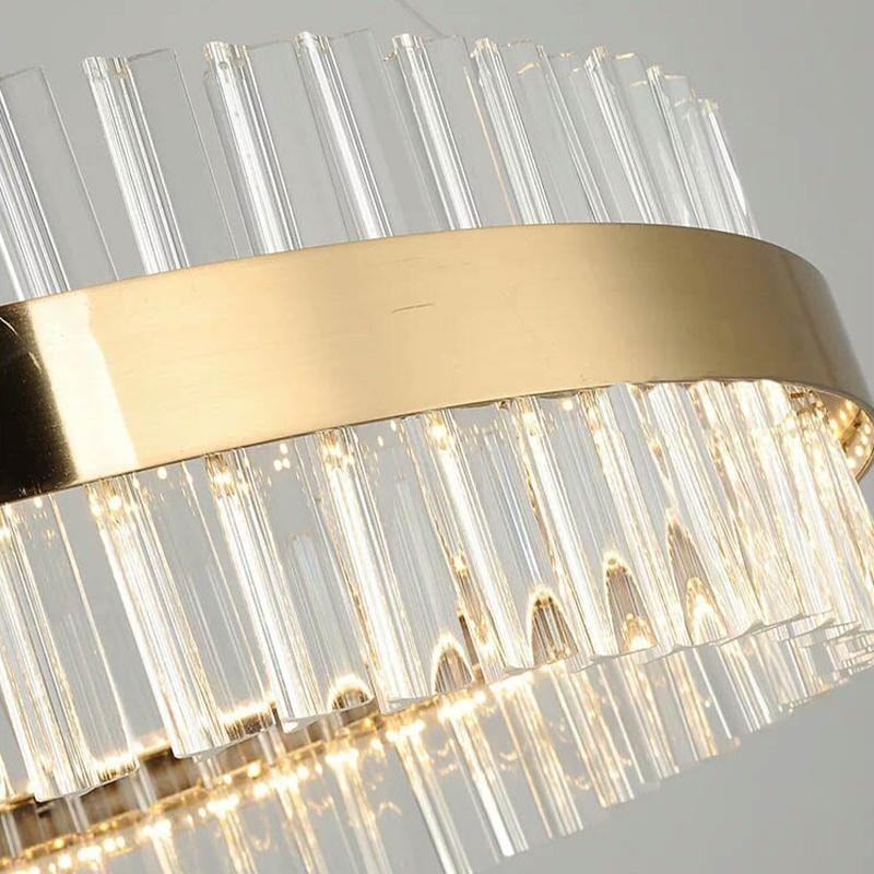 Clementine | Brass Luxe Crystal Chandelier - Home Cartel ®