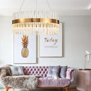 Clementine | Brass Luxe Crystal Chandelier - Home Cartel ®