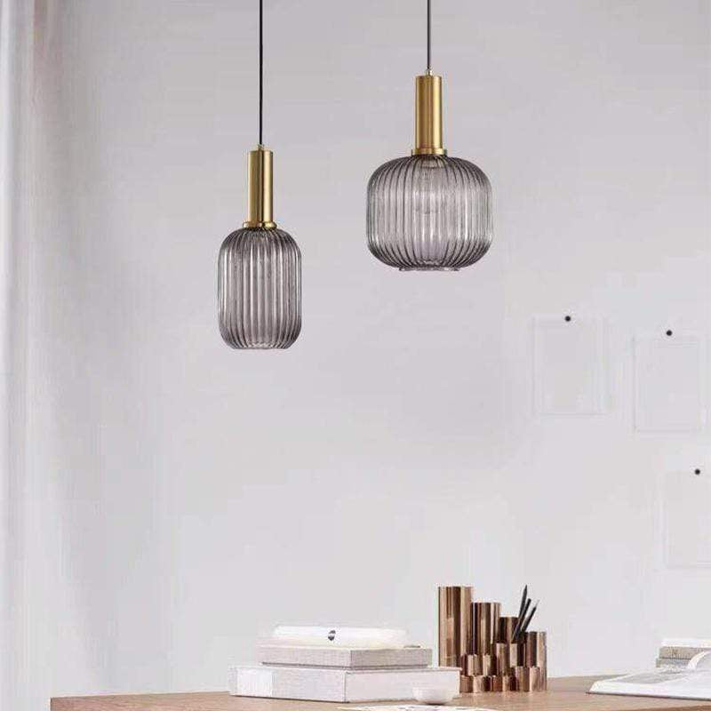 Layla | Smoked Glass Pendant Light - Home Cartel ®