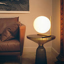Ran | Frosted Sphere Table Lamp - Home Cartel ®