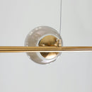 Olga | Brass w/ Glass Modern Chandelier - Home Cartel ®