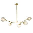 Vanja 5 | Glass Luxe Chandelier - Home Cartel ®