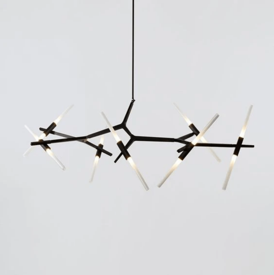 Vita 14 | Frosted Glass Chandelier - Home Cartel ®