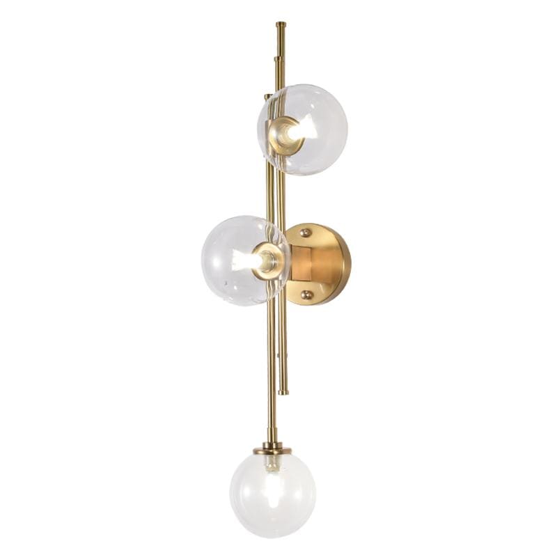 Roslin Deux | Clear Glass Wall Lamp - Home Cartel ®