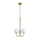 Auriel | Frosted Sphere Classic Chandelier - Home Cartel ®