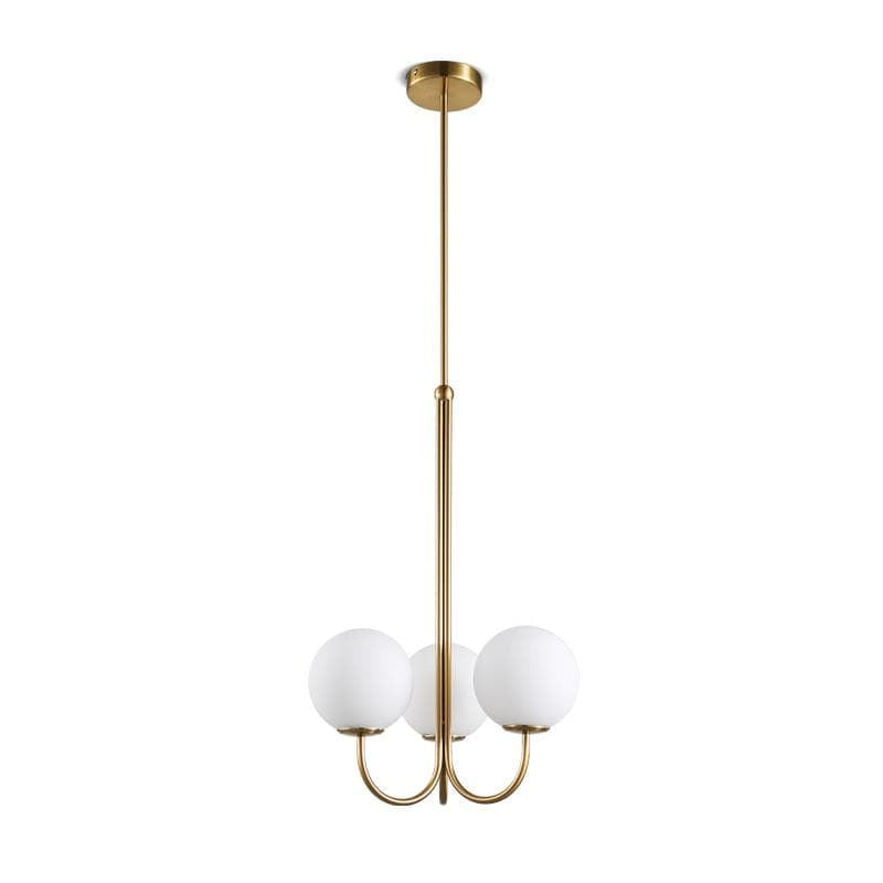 Auriel | Frosted Sphere Classic Chandelier - Home Cartel ®