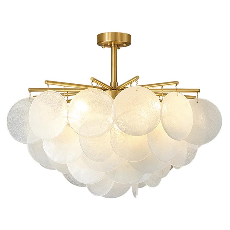 Astrid | Round (Glass) Fringe Chandelier - Home Cartel ®
