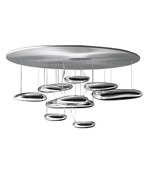 Zain | Modern Luxxe Chrome Chandelier - Detail View #5 | HomeCartel